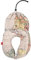 Legami - Reisekissen aus Memory-Schaum - Travel Pillow, tragbares Reise-Nackenkissen, Nackenkomfort, tragbar, ergonomisch, mit Aufbewahrungstasche, 20,3 x 30 x 13,3 cm, Weiß, Medium
