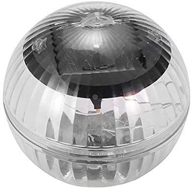 Pineeseatile Luz de estanque solar flotante Flotación de la piscina solar 7 Color Cambio de jardín Piscina Ligera Led Garden Ornament para Fuente Fish Tank de 10 cm Luz de jardín