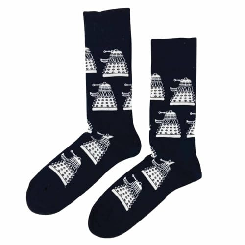 Chaussettes Doctor Who, motif Dalek – Taille 40-45, Divertissement, Cadeau