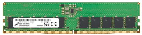 Micron DDR5 Modul 16 GB DIMM 288-PIN 5600 MHz / PC5-44800 CL46 1.1 V ungepuffert ECC