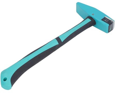 Locadenzmaschinist Ingenieure Hammer, Maschinist Hammer mit ergonomischem TPR -Griff, Multi funktionaler Schmiedenshammer für Schmiede Ingenieure Holzarbeiter (Groß)