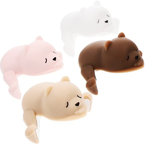 ifundom 4Pcs -Eckschutz Für Baby Cartoon Tierschutzwächter Baby -Proof -Stoßfänger Für Tischkanten Scharfe Ecken