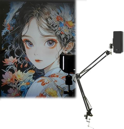 Proiettore portatile for disegno, tavolo da disegno fai da te, strumenti da scrivania, immagini ad alta definizione, supporta l'importazione di materiali da album fotografici mobili, messa a fuoco