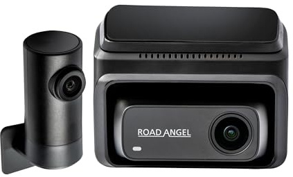 Road Angel Halo Elite 4K Ultra HD Autokamera Dashcam Vorne und Hinten Dashcam Vorne und Hinten Kamera Dashcams für Autos Auto On Dash Mount Kameras
