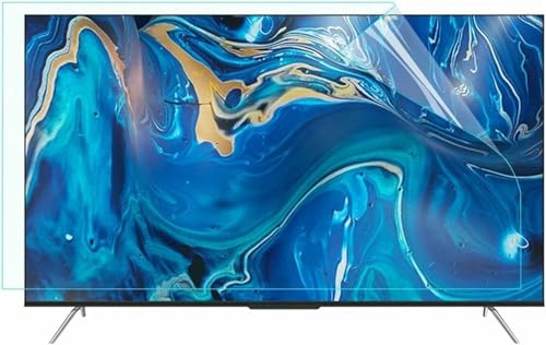 Anti Glare Matte TV Screen Protector, Blue Light Filter For TV Screen, Anti Blue Light Anti-Reflection Rate Up To 90% Relieve Eye Fatigue, for LCD LED OLED HDTV~/