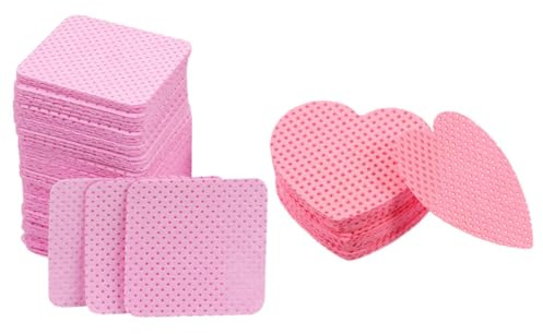 Angoily 400blätter Fusselfreie Nagelreinigungstücher Nagellackentferner-pads Make-up-entfernungstücher in Reisegröße Mit Aufbewahrungsbox Für Acryl Und Gelnägel Super Saugfähig Aus Baumwol