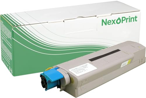 NexoPrint 44315305 Yellow kompatibel mit Oki C 610DN C 610 DM 6000 Seiten