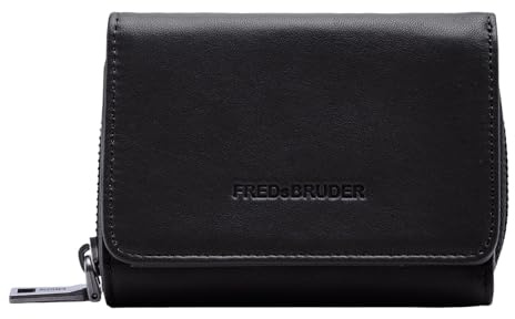 FREDsBRUDER Geldbörse Belted with Love Wallet Midi Black schwarz