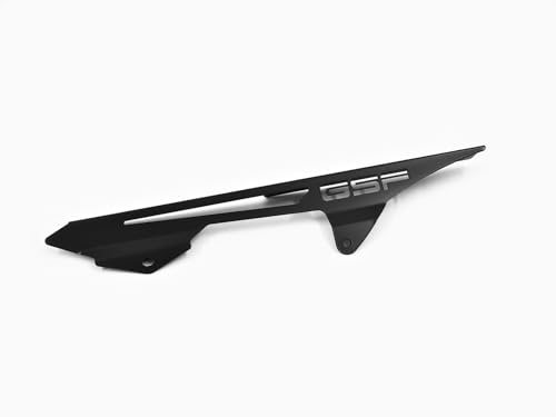 kompatibel mit: Suzuki GSF 600 / S BJ 2000-04 / GSF 650 / S BJ 2005-16 Bandit Kettenschutz Kettenabschirmung Logo schwarz IBEX