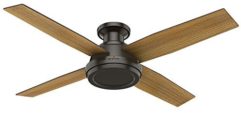 Hunter Dempsey, Indoor, Ceiling Fan, No Light, 52 inch, Noble Bronze