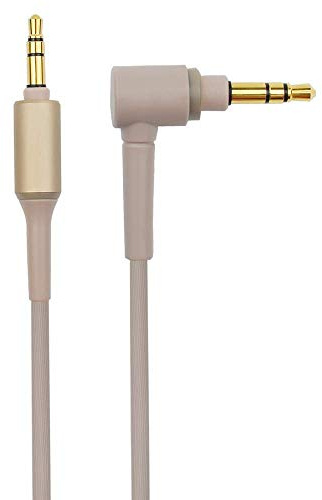 Replacement Thick Audio WH-1000X Headphone Cable Cord Compatible Sony MDR-XB950BT MDR-1000X WH-1000XM2 WH-1000xm3 WH-CH700N MDR-100ABN MDR-1A MDR-1ADAC MDR-XB950N1 Wireless Headphones (Gold)