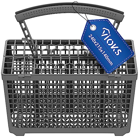 VIOKS Geschirrspüler Besteckkorb 240x215x140 mm Ersatz für Bosch 00093046 Geschirrkorb Spülmaschine Einsatz/Besteckkasten Gastro/Abtropfkorb Besteck & Spülkörbe Geschirrkörbe für Spülmaschinen
