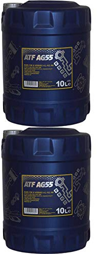 2x10 Liter MANNOL Hydrauliköl ATF AG55 Hydraulic Fluid Automatikgetriebeöl Gear