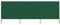 vidaXL Paravent 3 Panneaux Ecran de Plage Anti-Vent Abri de Plage Pare-Vue Coupe-Vent Camping Jardin Pliable Extérieur Tissu 400x80 cm Vert