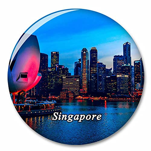 Singapore Fridge Magnet Decorative Magnet Bottle Opener Tourist City Travel Souvenir Collection Gift Strong Refrigerator Sticker