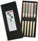 Exzact Essstäbchen Geschenk-Set – 5 Paar Wiederverwendbare Bambus-Essstäbchen in Handgefertigter Box | Japanisches Design, Umweltfreundlich & Perfekt für Sushi, Ramen & Asiatische Küche