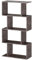 RICOO Standregal 140 x 70 x 30 cm Betonoptik Grau WM074-BG - Bücherregal aus Holzspannplatte, Wandregal für Büro, Schmales Kleines Regal