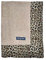 Strandtuch Okoa mit Leopardenmuster, 100 % Baumwolle, Strandtuch, einfarbig (Taupe)
