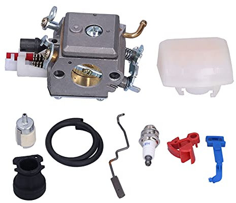 HOSIS 503889201, Carburateur à Installation Facile 9 pièces/Ensemble Kit de Mise au Point de carburateur pour Husqvarna 340 345 346XP 350 351 353 357 357XP 359 pour pelouse pour Jardin pour
