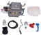 HOSIS 503889201, Carburateur à Installation Facile 9 pièces/Ensemble Kit de Mise au Point de carburateur pour Husqvarna 340 345 346XP 350 351 353 357 357XP 359 pour pelouse pour Jardin pour