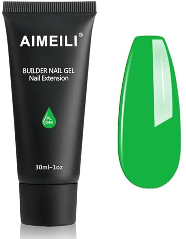 AIMEILI Nail Enhancement Gel 30ML UV LED Builder for Salon Nail Art Design 046