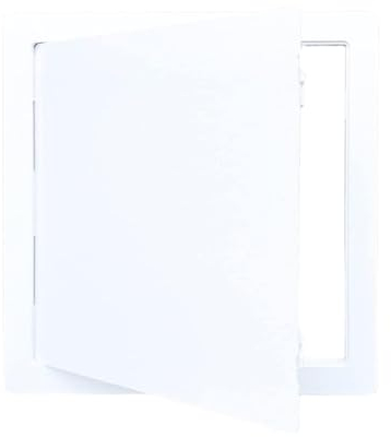 AirTech-UK Access Panel White Plastic Inspection Detachable Door Access Hatch Conceal Wiring Clean Space Easy Access 4 x 6 inches (100 x 150mm)