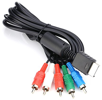 PS3 AV Multi Out Cavo Video Componente, Alta Definizione, Video e Straordinari, Connessione a HDTV o EDTV, Trasferimento dello Schermo PS3 Al Dispositivo di Visualizzazione,