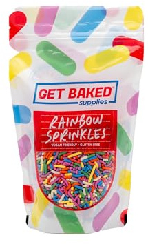 Get Baked Rainbow Sprinkles 200g