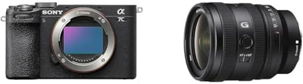 Sony Alpha 7C II, Appareil Photo Plein Format Hybride Compact à Objectif Interchangeable Noir + FE 24-50 mm F2.8 G | Zoom Standard Lumineux Plein Format série G (SEL2450G)