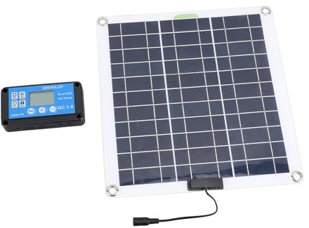 Portable Solar Panel Solar Panel Charger 10 in 1 Cable OBD Connector with Battery Clip for Camping