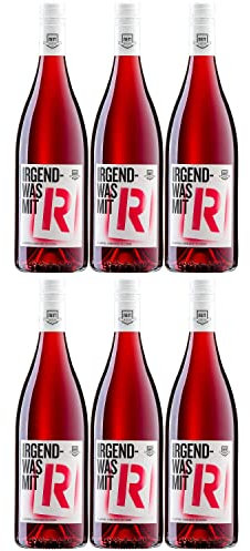 Weingut Bergdolt-Reif & Nett Irgendwas mit R Rosé Cuvee Rosé Dornfelder Spätburgunder Deutschland restsüß Roséwein inkl. FeinWert E-Book (6 x 0,75l)
