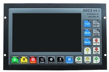 AIRUIXI Offline-Motorsteuerung DDCS V4.1 4-Achsen-CNC-Steuerung Offline-Motorsteuerung Graviermaschine CNC-Fräser Plasma 500 kHz