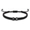 EVEMATE Armband mit Buchstabe und Herz für Freunde und Paare - Initiale A-Z Name - Geflochtenes Freundschaftsarmband für Frauen, Männer und Kinder (F)