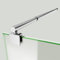S'AFIELINA Shower Screen Support Bar, 700mm to 1200mm 304 Stainless Steel Adjustable Support Bar for Wet Room Shower Enclosures, Bath Panel, Fits 8-10mm Glass Frameless Shower Door