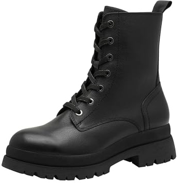 Tamaris Damen Lace Boot Flat 1-25233-45, Botas Cortas al Tobillo Mujer
