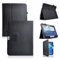 kuaijiexiaopu Custodia for Tablet Girevole a 360°, Custodia in Pelle con Supporto, Compatibile con ASUS ZenPad 3S 10 Z500 da 9,7 Pollici(Nero)
