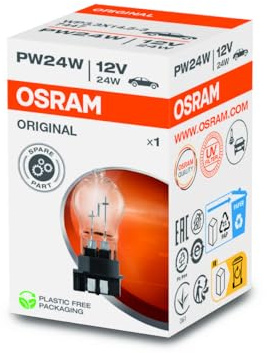 OSRAM ORIGINAL LINE 12V, PSX PW24W, 7447, halogen signal lamp, 1 lamp