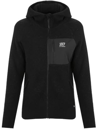2117 of Sweden Skord Pile Damen Woll Fleece Hoodie | mit PFC-freiem Wetterschutz, kuschelig warm & funktional.