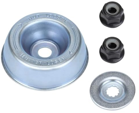 Accessorio per decespugliatore, Testina per decespugliatore in filo di acciaio, Adattatore in metallo da 4 pezzi Parti per tosaerba Accessorio per - Testina per f