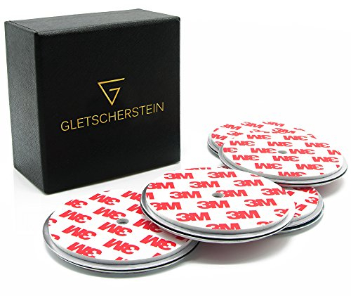 5X Rauchmelder Magnethalter (5er Pack) - Extra Stark für alle Oberflächen - Feuermelder Magnethalterung - Klebepads für alle gängigen Rauchmelder ohne Bohren - 3M Rauchmelder Magnet