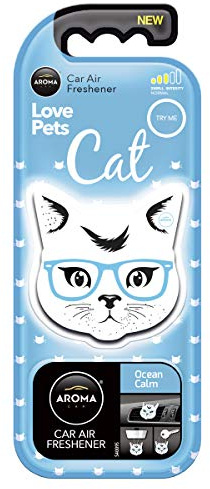Aroma Car Lufterfrischer Aroma Katze Ocean Calme Aqua