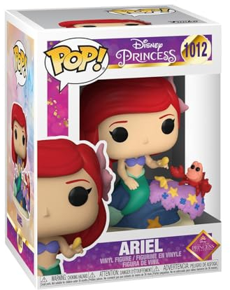 Funko POP! Disney: Ultimate Princesa - Ariel - Disney Princesas - Figuras Miniaturas Coleccionables Para Exhibición - Idea De Regalo - Mercancía Oficial - Juguetes Para Niños Y Adultos