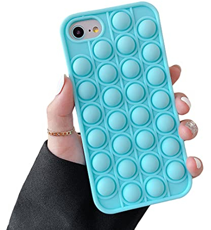 Cocomii Push Pop Fidget Toy Schutzhülle für iPhone 7/6, Blau