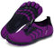 Racqua Wasserschuhe Strand Surf Schwimmschuhe für Damen Schnelltrocknend Aquaschuhe Barfuß Wandern Walking Sportschuhe Violett 40