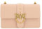 Pinko Damen Love One Classic Cl Kalb Se Tasche, O81q_Puder-Antique Gold