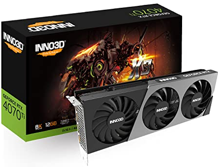 0 Inno3D GeForce RTX 4070 TI X3 12GB GDDR6X