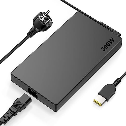 300W 20V 15A Chargeur Ordinateur Portable pour Lenovo Legion 5 5i 5P 7 Pro ThinkPad R9000P R9000K Y9000K Y9000X R7000P 9000P 9000K ADL300SDC3A ADL300SLC3A SA10R16956 5A10W86289 Adaptateur Secteur