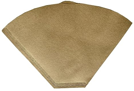 Bean.boutique Coffee Filter Papers/Cones, Plastic Free, Compostable, Unbleached Paper, Biodegradable, Size 6, 6 Cup, 40