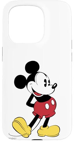 Hülle für iPhone 15 Pro Disney Mickey Mouse klassische Pose