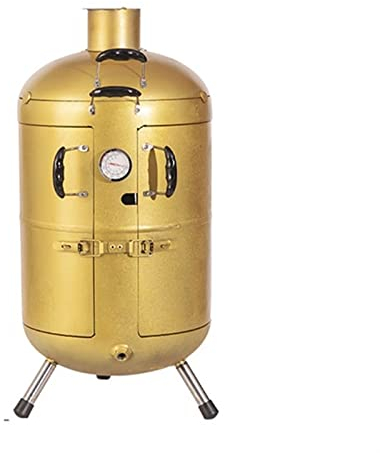 Barbacoa de carbón para exteriores, barbacoa de leña, estufa de barbacoa sin humo para el hogar grande, horno de Picnic